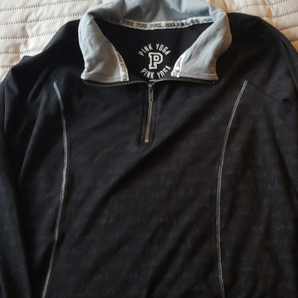 VS Pink 1\4 Zip L